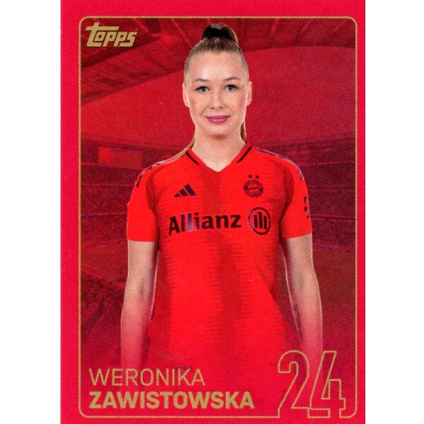 Sticker 229 - Weronika Zawistowska - FC Bayern München - 125 Jahre