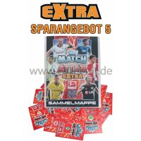 Match Attax EXTRA - Spar 5 - Komplettsatz + Sammelmappe...