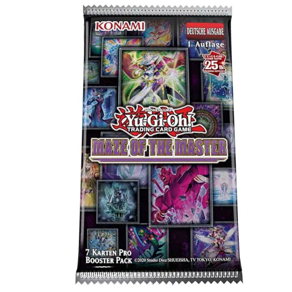 Yu-Gi-Oh! Maze of the Master - 1 Booster - Deutsch