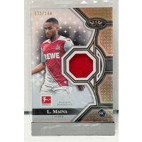 Linton Maina Relic 032/144 RC Rookie - Topps Tier One...