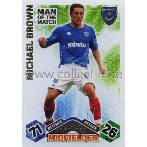 MXP-402 - MICHAEL BROWN - Man of the Match -