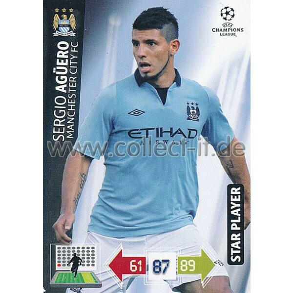 PAD-1213-134 - Sergio Aguero - Star Player