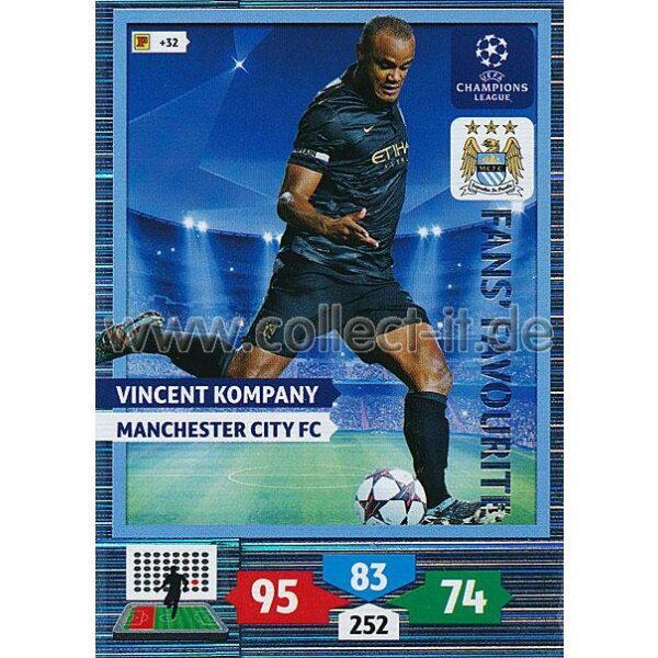 PAD-1314-305 - Vincent Kompany - Fans Favourite