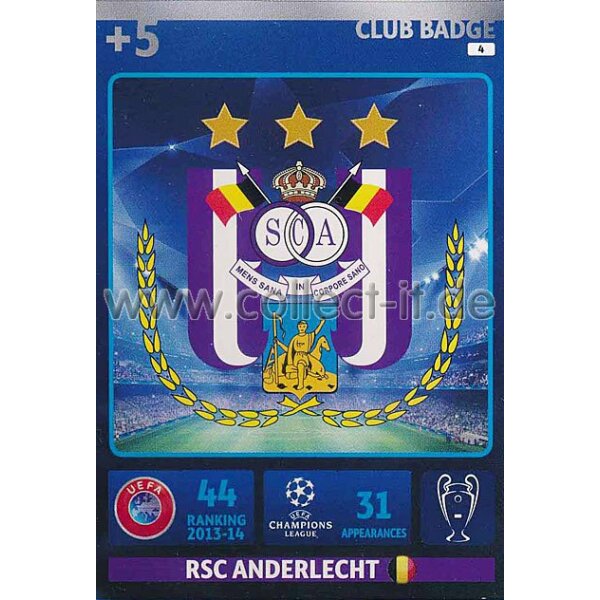 PAD-1415-004 - RSC Anderlecht - Team-Logo