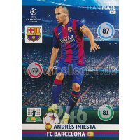 PAD-1415-067 - Andres Iniesta - Base Card