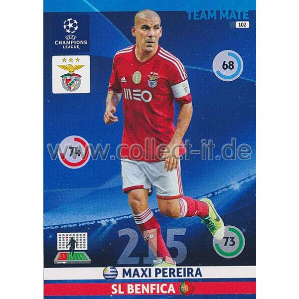 PAD-1415-102 - Maxi Pereira - Base Card