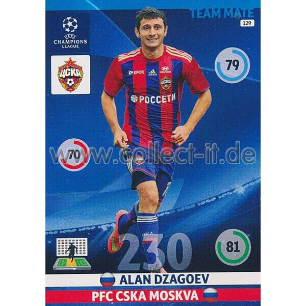 PAD-1415-129 - Alan Dzagoev - Base Card