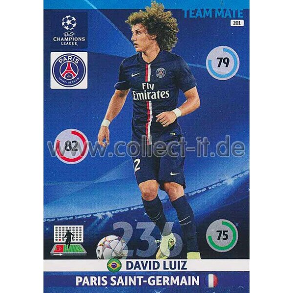 PAD-1415-201 - David Luiz - Base Card