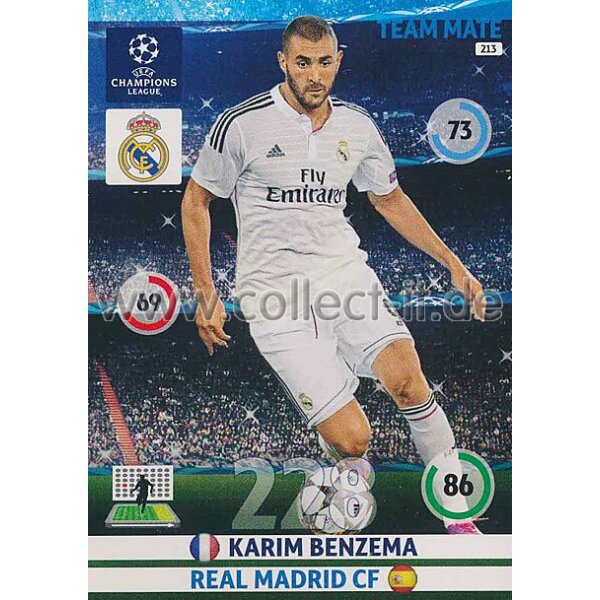 PAD-1415-213 - Karim Benzema - Base Card