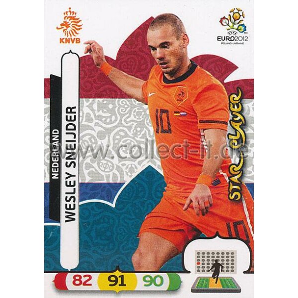 PAD-EM12-141 - Wesley Sneijder - STAR PLAYER