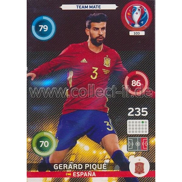 PAD-EM16-103 Team Mate - Gerard Pique