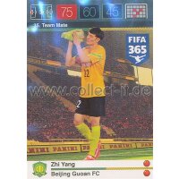 Fifa 365 Cards 2016 035 Zhi Yang - Base Karte