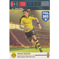 Fifa 365 Cards 2016 051 Neven Subotic - Base Karte