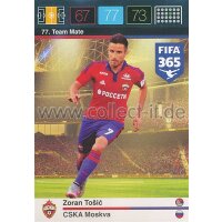 Fifa 365 Cards 2016 077 Zoran Tosic - Base Karte