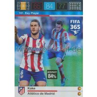 Fifa 365 Cards 2016 161 Koke - Key Player