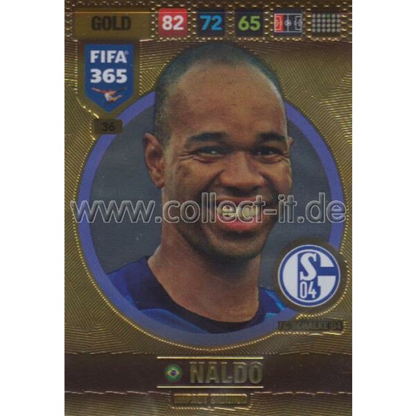 Fifa 365 Cards 2017 - 036 - Naldo - Impact Signings - FC Schalke 04