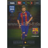 Fifa 365 Cards 2017 - 057 - Gerard Pique - Fans...