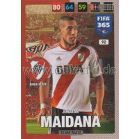 Fifa 365 Cards 2017 - 092 - Jonatan Maidana - Team Mates...