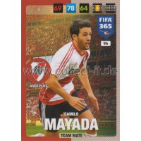 Fifa 365 Cards 2017 - 096 - Camilo Mayada - Team Mates -...