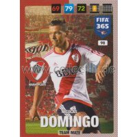 Fifa 365 Cards 2017 - 098 - Nicolas Domingo - Team Mates...