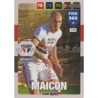 Fifa 365 Cards 2017 - 114 - Maicon - Team Mates - Sao...