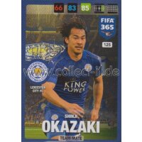 Fifa 365 Cards 2017 - 125 - Shinji Okazaki - Team Mates -...