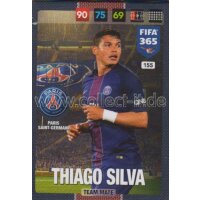 Fifa 365 Cards 2017 - 155 - Thiago Silva - Team Mates -...