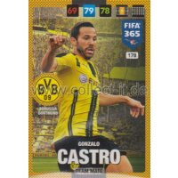 Fifa 365 Cards 2017 - 178 - Gonzalo Castro - Team Mates -...