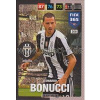 Fifa 365 Cards 2017 - 208 - Leonardo Bonucci - Team Mates...