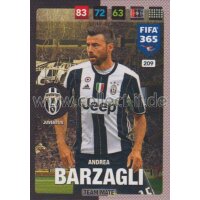 Fifa 365 Cards 2017 - 209 - Andrea Barzagli - Team Mates...