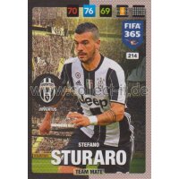 Fifa 365 Cards 2017 - 214 - Stefano Sturaro - Team Mates...