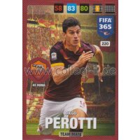 Fifa 365 Cards 2017 - 220 - Diego Perotti - Team Mates -...