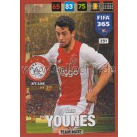 Fifa 365 Cards 2017 - 231 - Amin Younes - Team Mates -...