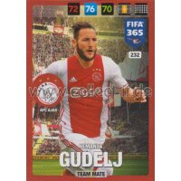 Fifa 365 Cards 2017 - 232 - Nemanja Gudelj - Team Mates -...