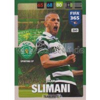 Fifa 365 Cards 2017 - 260 - Islam Slimani - Team Mates -...