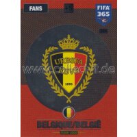 Fifa 365 Cards 2017 - 284 - Team Logo - Team Logo - Belgien