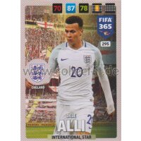 Fifa 365 Cards 2017 - 295 - Deli Alli - International...