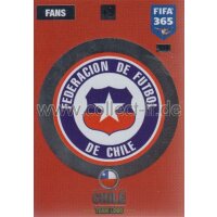 Fifa 365 Cards 2017 - 338 - Team Logo - Team Logo - Chile