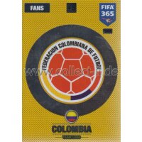 Fifa 365 Cards 2017 - 347 - Team Logo - Team Logo - Colombia