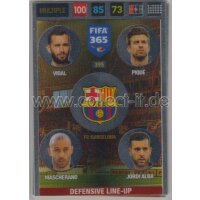 Fifa 365 Cards 2017 - 395 - Vidal, Pique, Mascherano,...