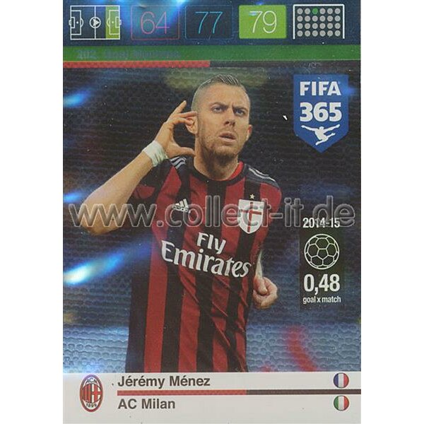 Fifa 365 Cards 2016 202 Jeremy Menez - Goal Machine