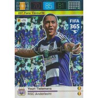 Fifa 365 Cards 2016 227 Youri Tielemans - Fans Favourites