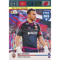 Fifa 365 Cards 2016 235 Igor Akinfeev - Fans Favourites