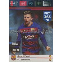 Fifa 365 Cards 2016 247 Gerard Pique - Defensive Rocks