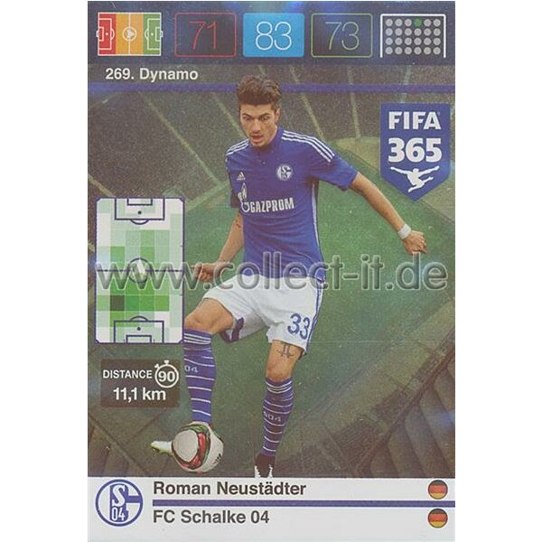 Fifa 365 Cards 2016 269 Roman Neustädter - Dynamos