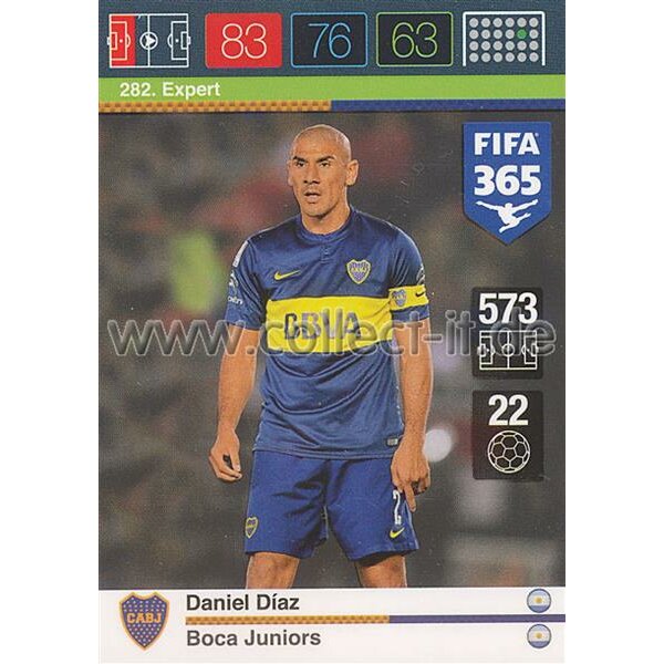 Fifa 365 Cards 2016 282 Daniel Diaz - Experts