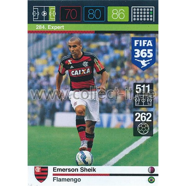 Fifa 365 Cards 2016 284 Emerson Sheik - Experts