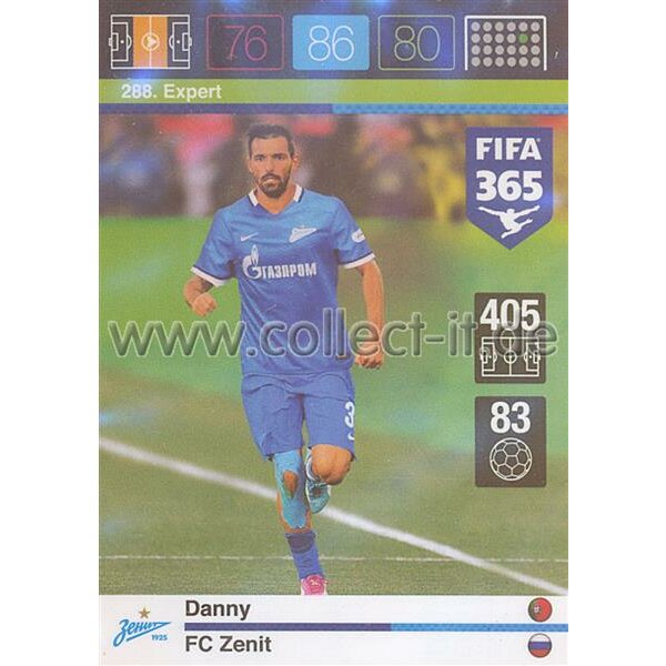 Fifa 365 Cards 2016 288 Danny - Experts