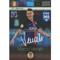 Fifa 365 Cards 2016 377 Marco Verratti - Signatures