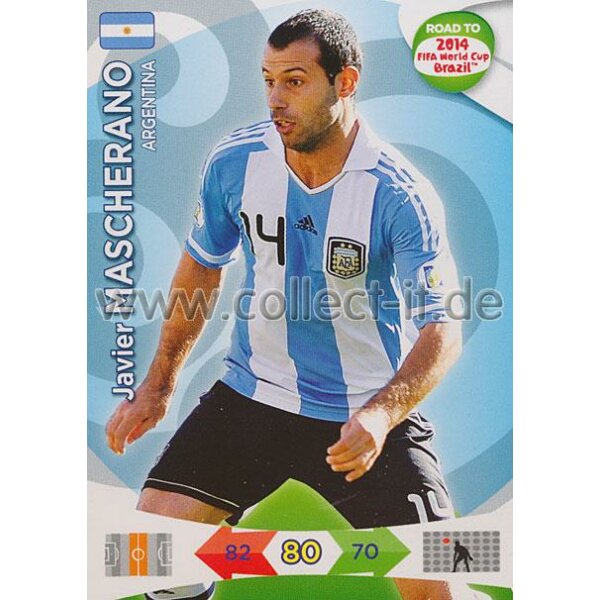 PAD-RT14-005 - Javier Mascherano - Base Card